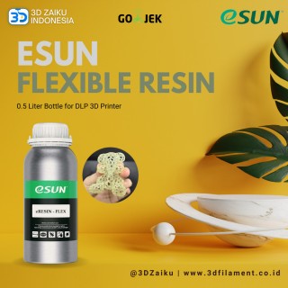 eSUN Flexible Resin 0.5 Liter Bottle for DLP 3D Printer
